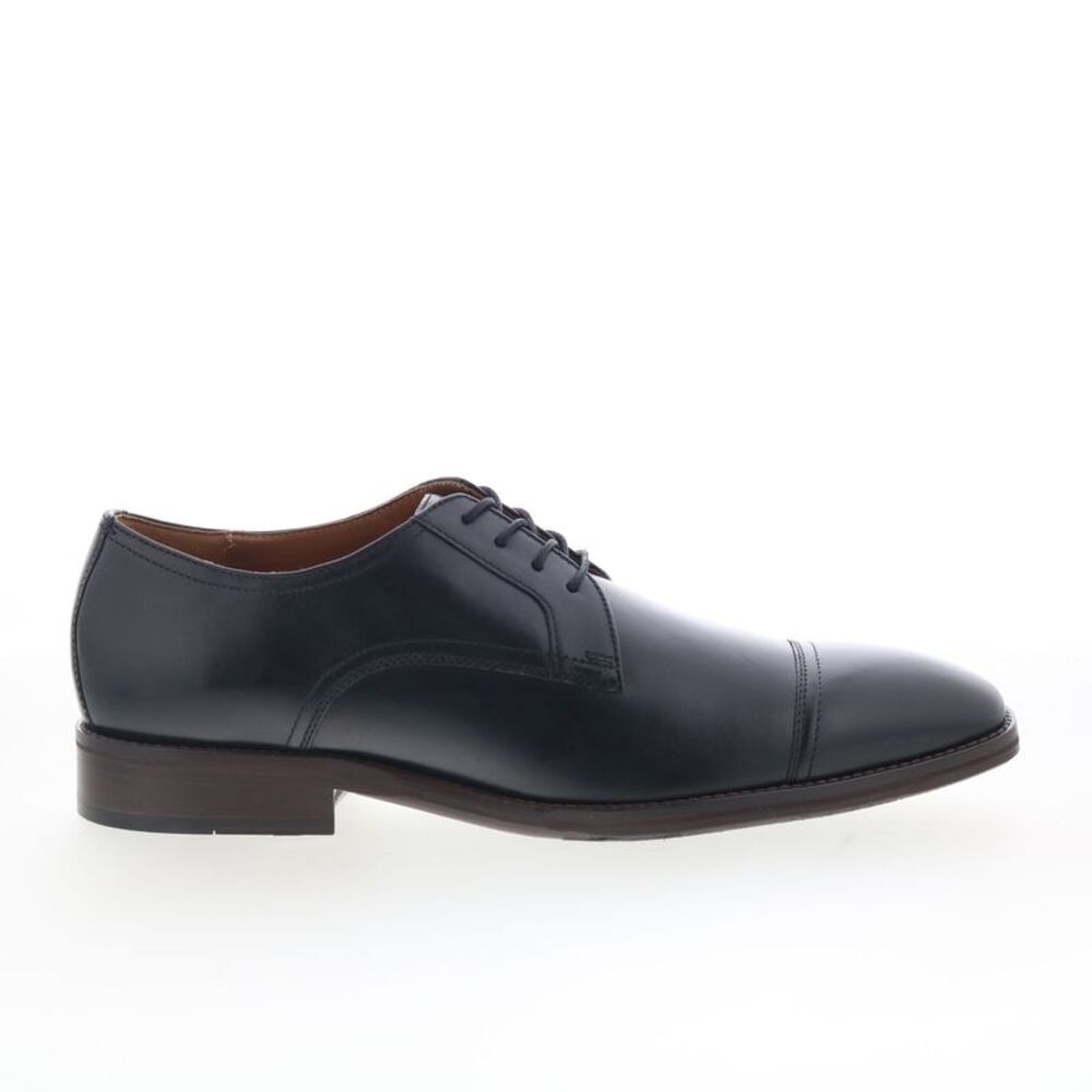 Johnston & Murphy Mens Heldey Black Shoes (NWT)